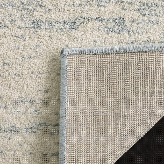 SAFAVIEH Adirondack Collection Runner Rug - 2'6" x 16', Slate & Cream, Modern Ombre Design, Non Shedding & Easy to Clean, Ideal for Hallway, Foyer, Kitchen, Entryway, Bedroom (ADR113T)
