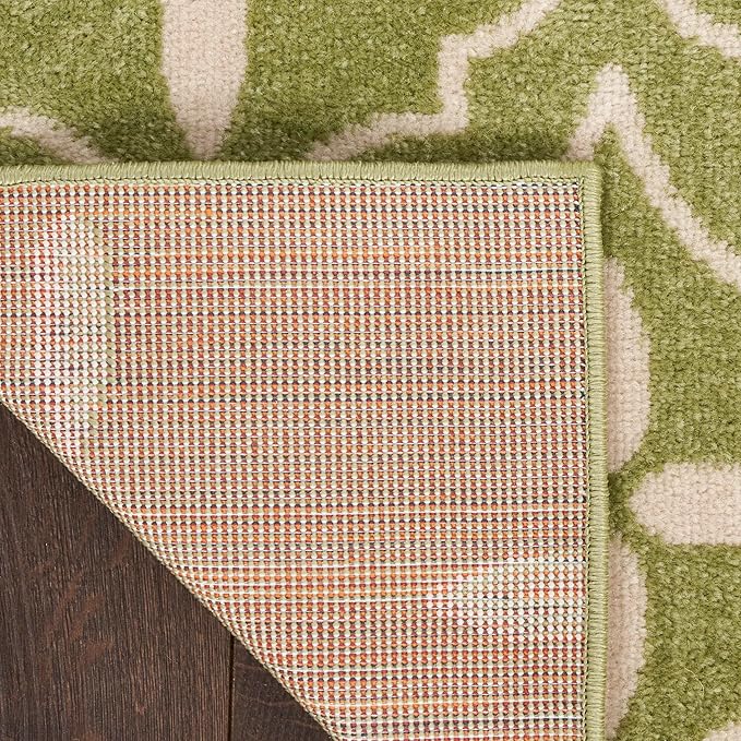 Nourison Home Nourison Essentials Green Ivory 8' x 10' Area Rug - Easy Clean, Non Shedding, Bed Room, Living Room, Dining Room, Kitchen (8' x 10')
