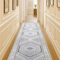 Fame Living Washable Area Rug. Modern Farmhouse. Vintage. Turkish. Bohemian. Distressed. Oriental. Traditional. Rugs for Living Room. Dining. Bedroom. Office. Entryway. Foyer. (856BrC, 2'5" x 6'5")
