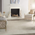 Nourison Home Nourison Essentials Ivory Beige 8' x 10' Area Rug - Easy Clean, Non Shedding, Bed Room, Living Room, Dining Room, Kitchen (8' x 10')