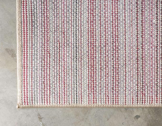 Unique Loom Solo Collection Area Rug - Calabasas (2' 2" x 8' Runner, Ivory)