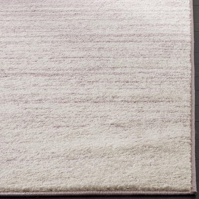 SAFAVIEH Adirondack Collection Runner Rug - 2'6" x 12', Cream & Purple, Modern Ombre Design, Non Shedding & Easy to Clean, Ideal for Hallway, Foyer, Kitchen, Entryway, Bedroom (ADR113L)