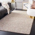 SAFAVIEH Area Rug 4x6 - Natura Collection - Beige, Handmade Wool Blend, Textured Design, Ideal for Living Room, Bedroom, Dining Space (NAT620B)