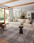 Loloi Angela Rose Ember Collection EMB-05 Graphite/Multi 2'-7" x 10'-0" Runner Rug