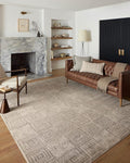 Loloi Darby Collection DAR-05 Beige/Grey 6'-7" x 9'-3" Area Rug