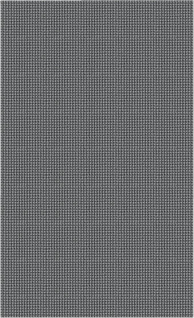 Braided Area Rug 3x5 Ft Washable Rugs for Entryway Non Slip Throw Rugs Boho Door Mat Indoor Entrance Cotton Kitchen Mats Woven Front Door Carpet for Foyer Living Room, Dark Grey/Grey