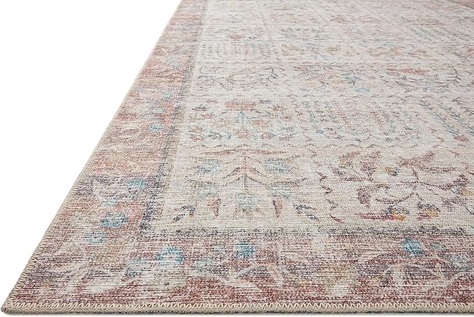 Loloi Rifle Paper Co. Maison Collection MAO-08 Cream 8'-4" x 11'-6", .19" Pile Height, Area Rug