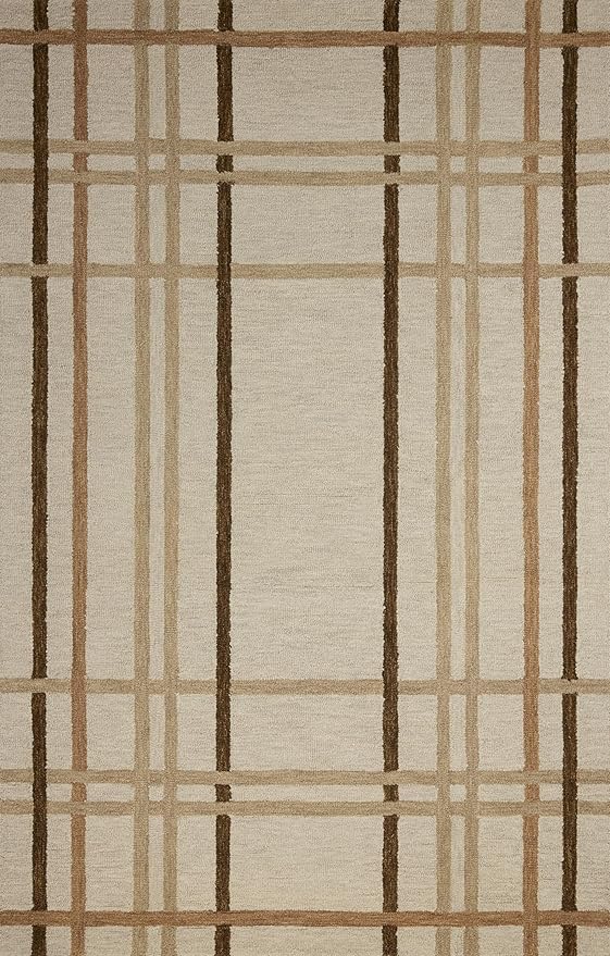 Loloi Magnolia Home by Joanna Gaines Waylon Collection WAY-01 Natural/Bark 2'-6" x 7'-6" Runner Rug