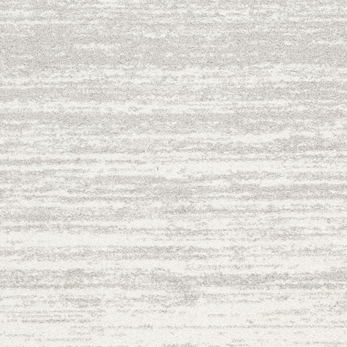 SAFAVIEH Area Rug 9x12 - Adirondack Collection - Large - Ivory & Silver, Modern Ombre Design, Non Shedding & Easy to Clean, Ideal for Living Room, Bedroom, Office, Dining Space (ADR113B)