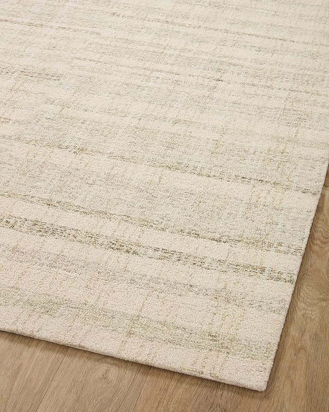 Loloi Chris Loves Julia Chris Collection CHR-02 Natural/Sage 2'-0'' x 5'-0'', .50" Pile Height, Accent Rug