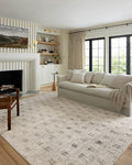 Loloi Kamala Collection KAM-01 Grey/Graphite 2'-7" x 12'-0" Runner Rug