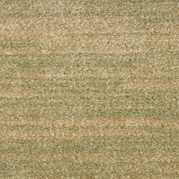 Nourison Home Nourison Essentials Green Gold 2'2" x 7'6" Area Rug - Easy Clean, Non Shedding, Bed Room, Living Room, Dining Room, Kitchen (8' Runner)