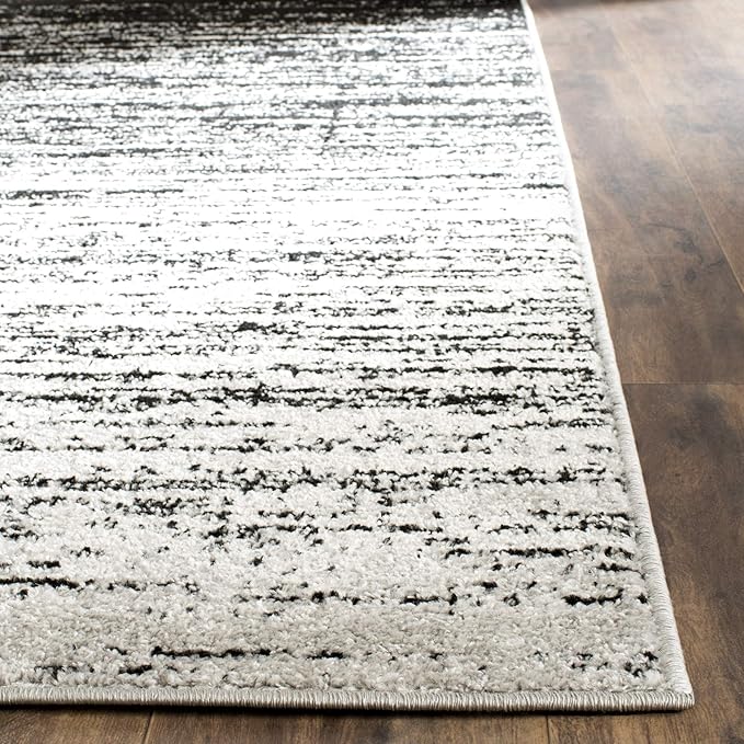 SAFAVIEH Adirondack Collection Area Rug - 5'1" x 7'6", Light Blue & Dark Blue, Modern Ombre Design, Non Shedding & Easy to Clean, Ideal for Living Room, Bedroom, Office, Dining Space (ADR113F)