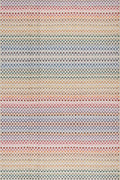Dash & Albert Poppy Multi Machine Washable Rug, 8.5 X 11.5 Feet, Multicolored Geometric Pattern