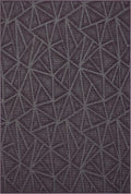 Furnish my Place Geometrical Pattern Indoor/Outdoor Refine Purple Rug, Abstract Area Rug, Home Decor Mat, Contemporary Rug for Living Room, Made in USA -4' x 6' Rectangle
