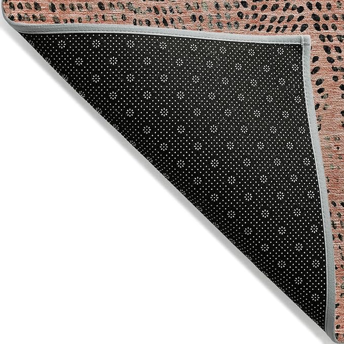 Addison Rugs Chantille ACN591 Salmon 10' x 14' Indoor Outdoor Area Rug, Easy Clean, Machine Washable, Non Shedding, Bedroom, Living Room, Dining Room, Kitchen, Patio Rug