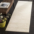 SAFAVIEH Adirondack Collection Runner Rug - 2'1" x 8', Champagne & Cream, Modern Ombre Design, Non Shedding & Easy to Clean, Ideal for Hallway, Foyer, Kitchen, Entryway, Bedroom (ADR113W)