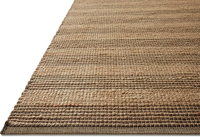 Loloi Chris Loves Julia Judy Collection JUD-06 Natural/Chocolate 8'-6" x 11'-6" Area Rug