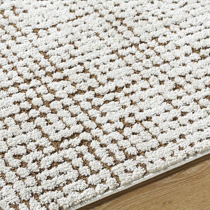 Livabliss x Our PNW Home Cascade Minimalist Area Rug, 2'7" x 12', Brown