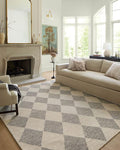 Loloi Chris Loves Julia Francis Collection FRA-01 Beige/Charcoal 2'-3" x 3'-9" Accent Rug