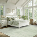 Sage Green Rug for Bedroom,Boho Abstract Washable Cottage Core 8x10 Area Rugs for Living Room