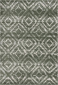 SAFAVIEH Adirondack Collection Area Rug - 3' x 5', Dark Green & Ivory, Geometric Design, Non-Shedding & Easy Care, Ideal for High Traffic Areas in Living Room, Bedroom, Dining (ADR131E-3)