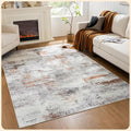 Istana 6x9 Area Rug - Grey Multi Rugs for Living Room 6x9 - Foldable Boho Rugs for Bedroom - Stain Resistant Washable Rug - Eco-Friendly Area Rugs - Easy to Clean Living Room Rug