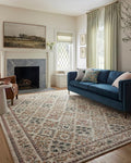 Loloi Rifle Paper Co. Laurel Collection LAU-04 Cream/Multi 2'-8" x 8' Runner Rug
