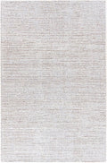 Hand-Tufted 100% Wool Pile Area Rug – Geometric Textured Grid Check Pattern – Thick and Durable Floor Carpet for Bedroom, Living Room, Kids Room, and Dining Area (Light Brown, 2.6' x 8')