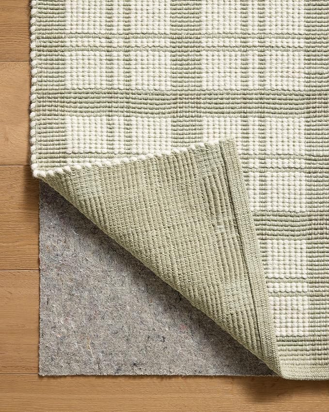 Loloi Magnolia Home by Joanna Gaines Ryder Collection RYD-01 Sage/Ivory 8'-6" x 11'-6" Area Rug