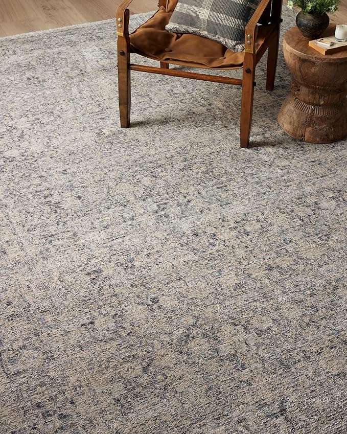 Loloi Amber Lewis Alie Collection ALE-01 Stone/Mist 7'-10'' x 10', .13'' Pile Height, Area Rug