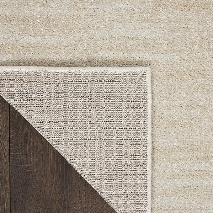 Nourison Home Nourison Essentials Ivory Beige 7' x 10' Area Rug - Easy Clean, Non Shedding, Bed Room, Living Room, Dining Room, Kitchen (7' x 10')