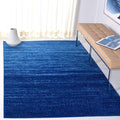 SAFAVIEH Area Rug 4x6 - Adirondack Collection - Light Blue & Dark Blue, Modern Ombre Design, Non Shedding & Easy to Clean, Ideal for Living Room, Bedroom, Office, Dining Space (ADR113F)