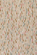 Dash & Albert Ashmore Multi Hand Micro Hooked Wool Rug, 2.5 X 8 Feet, Multicolored Geometric Pattern