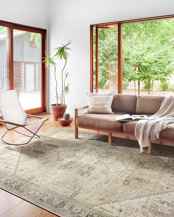 Loloi II Skye Collection SKY-13 Natural/Sand 2'-6" x 10'-0" Runner Rug