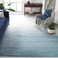 SAFAVIEH Area Rug 11x15 - Adirondack Collection - Large - Aqua & Ivory, Modern Ombre Design, Non Shedding & Easy to Clean, Ideal for Living Room, Bedroom, Office, Dining Space (ADR113J)