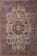 Loloi Loren Collection LQ-11 Sand/Multi 3'-6" x 5'-6" Accent Rug