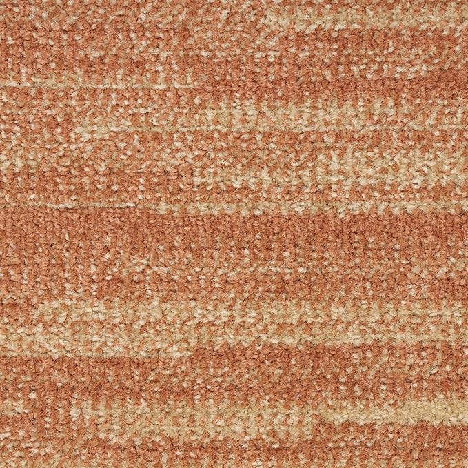 Nourison Home Nourison Essentials Rust 8' x 10' Area Rug - Easy Clean, Non Shedding, Bed Room, Living Room, Dining Room, Kitchen (8' x 10')