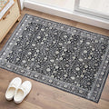 2x3 Rug,Boho Vintage Oriental Washable Rugs,Collapsible Area Rug for Bedroom, Entryway, Kitchen, Bathroom