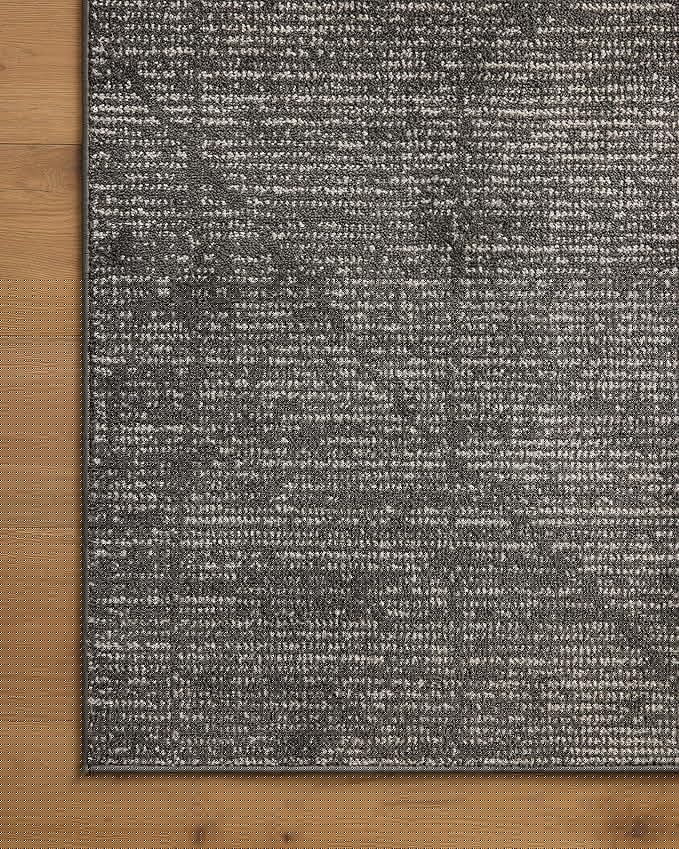 Loloi Kamala Collection KAM-06 Charcoal/Ivory 5'-3" x 7'-9" Area Rug