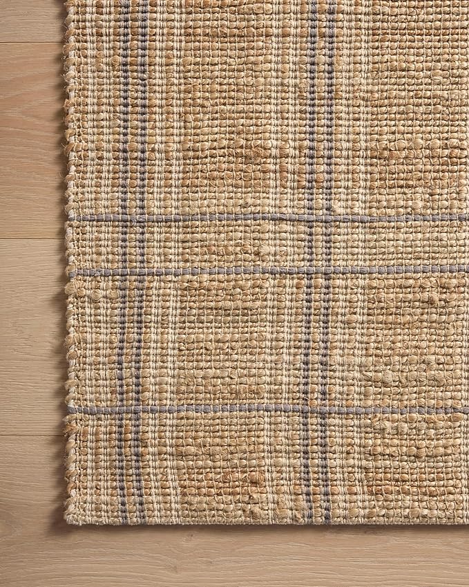 Loloi Chris Loves Julia Judy Collection JUD-02 Natural/Stone 7'-9" x 9'-9" Area Rug