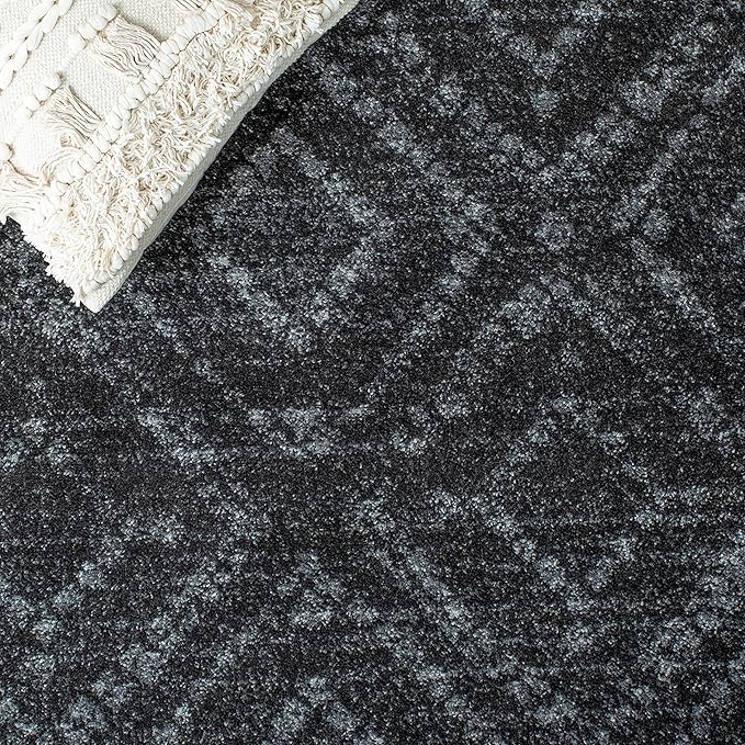 SAFAVIEH Adirondack Collection Accent Rug - 4' x 6', Dark Grey & Grey, Modern Distressed Design, Non-Shedding & Easy Care, Ideal for High Traffic Areas in Entryway, Living Room, Bedroom (ADR131F)
