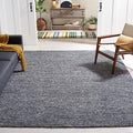 SAFAVIEH Area Rug 10x14 - Natura Collection - Large - Dark Grey, Handmade Wool Blend, Textured Design, Ideal for Living Room, Bedroom, Dining Space (NAT620H)