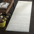 SAFAVIEH Adirondack Collection Runner Rug - 2'6" x 12', Slate & Cream, Modern Ombre Design, Non Shedding & Easy to Clean, Ideal for Hallway, Foyer, Kitchen, Entryway, Bedroom (ADR113T)