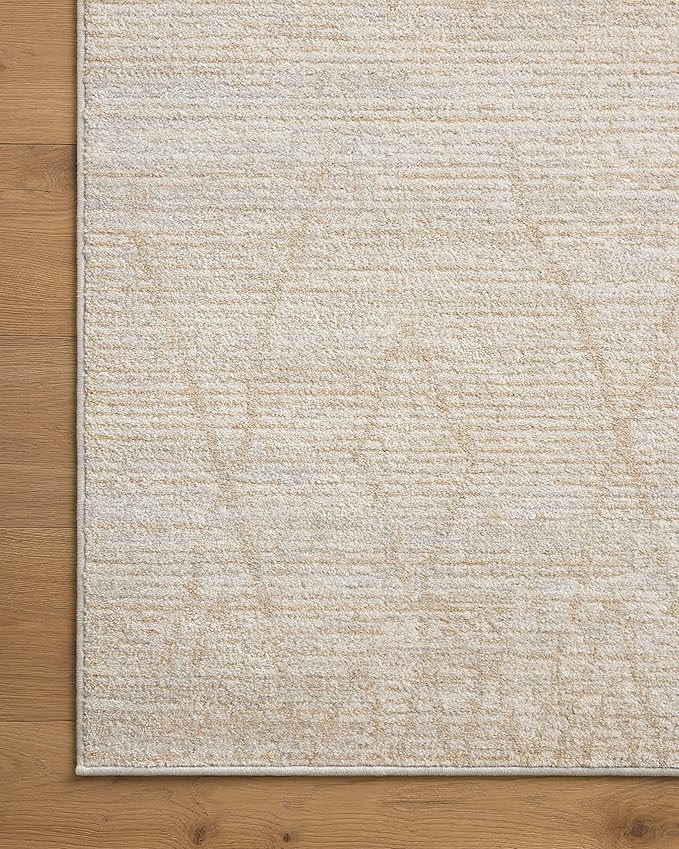 Loloi Kamala Collection KAM-03 Natural/Mist 5'-3" x 7'-9" Area Rug