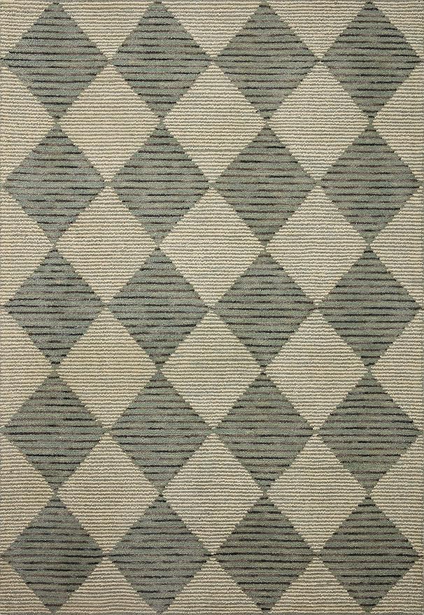 Loloi Chris Loves Julia Francis Collection FRA-01 Spa/Granite 2'-0" x 5'-0" Accent Rug
