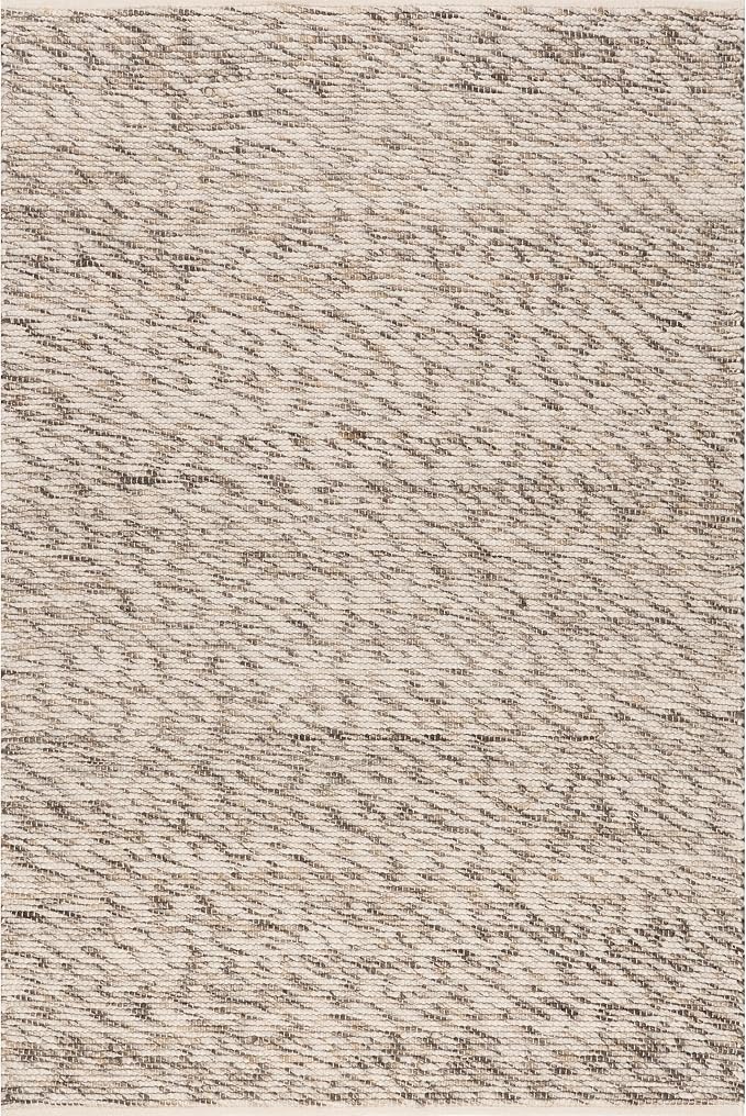 Rugs USA Marilyn Charcoal/Ivory, 7'6" x 9'6", Hand Woven, Marled, Wool, Soft and Cozy, High Traffic, Stain Resistant, Easy Clean, Durable Area Rug for Bedroom, Living Room, Dining, Den, Foyer