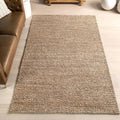 Nuloom Penelope Tan, 6' x 9', Hand-Braided, Wool & Cotton, Soft and Textured, High Traffic, Stain Resistant, Easy Clean, Durable Area Rug for Bedroom, Living Room, Dining, Foyer, Entryway