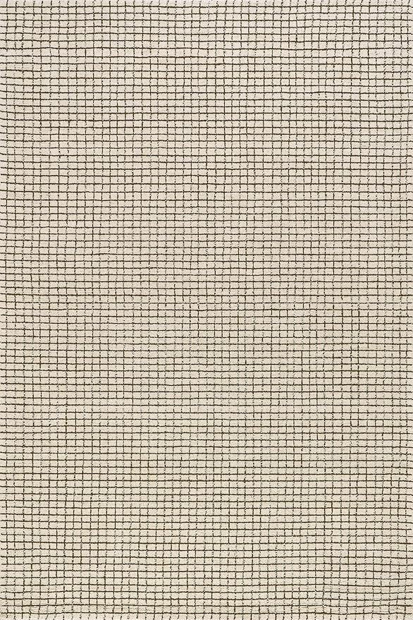 Rugs USA Melrose Green/Ivory, 9'6" x 13'6", Handmade, Wool & Cotton, Soft and Cozy, High Traffic, Stain Resistant, Easy Clean, Durable Area Rug for Bedroom, Living Room, Dining Space, Den, Entryway