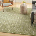 Nourison Home Nourison Essentials Green Ivory 8' x 10' Area Rug - Easy Clean, Non Shedding, Bed Room, Living Room, Dining Room, Kitchen (8' x 10')